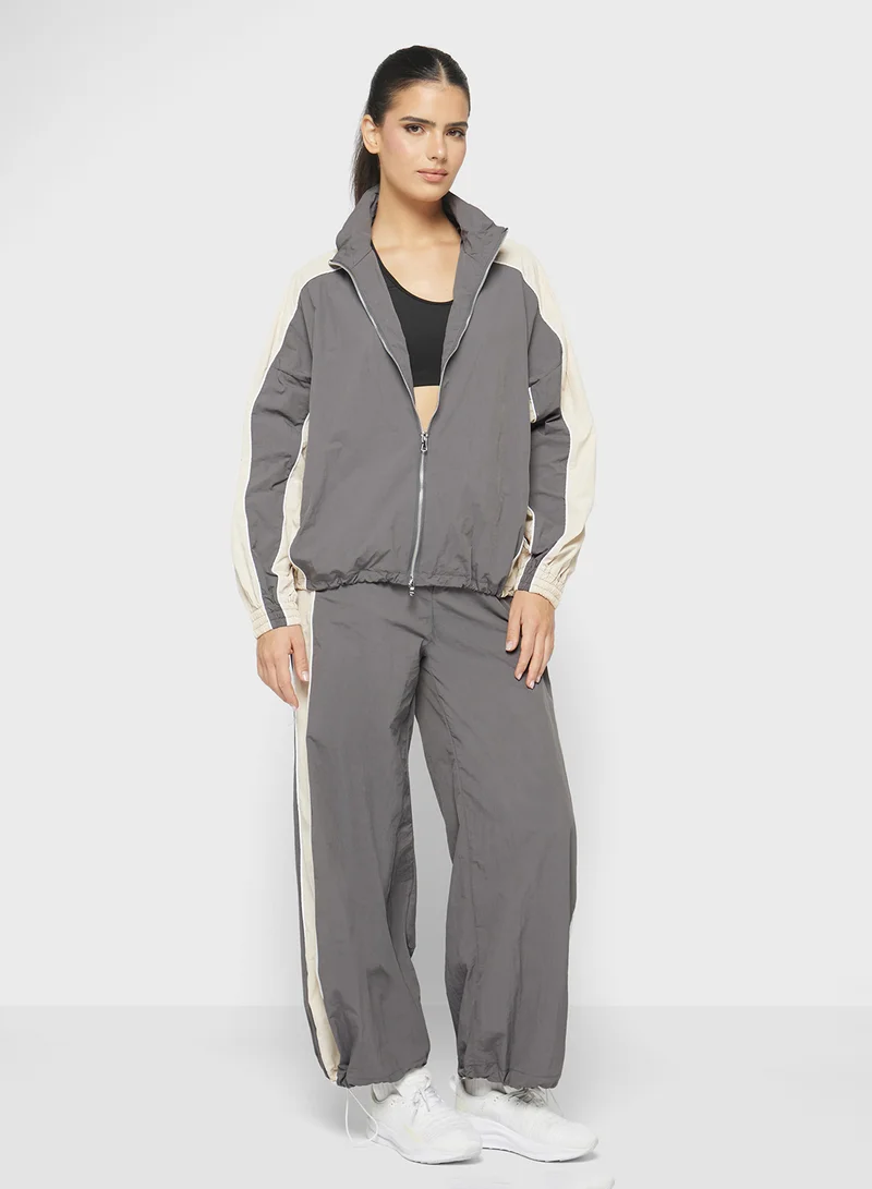 فورورد Colorblock Relaxed Fit Athletic Tracksuit