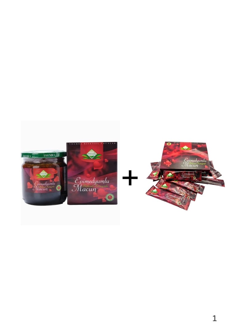 pure-epimedyumlu-turkish-honey-jar 240g plus 12pcs Sachets Original From Turkey