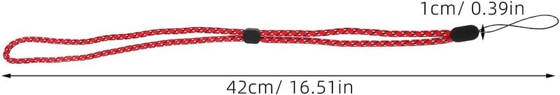 6pcs Adjustable Elastic Phone Neck Lanyards for Keys Id Cards Water Bottles, Comfortable Long Nylon Straps for Daily Use and Outdoor Activities - Image 2