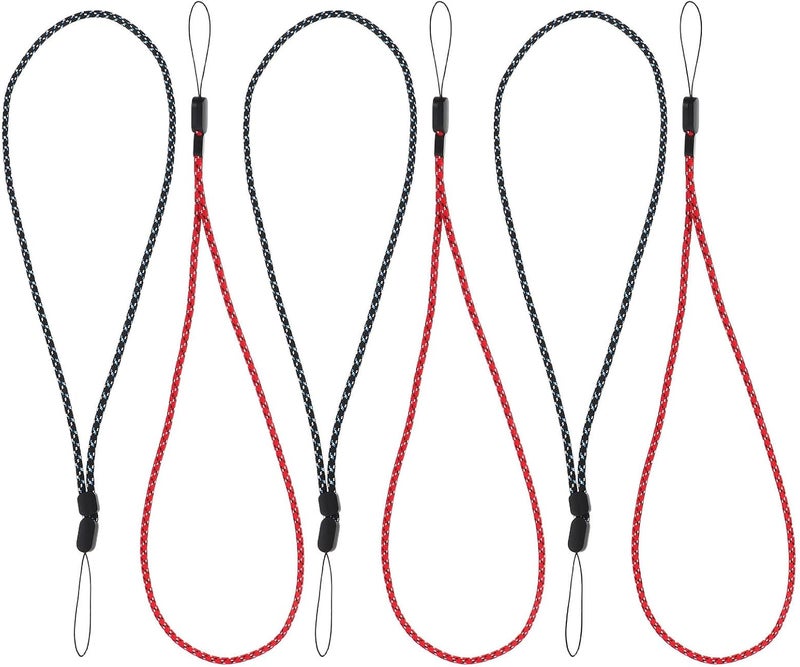 6pcs Adjustable Elastic Phone Neck Lanyards for Keys Id Cards Water Bottles, Comfortable Long Nylon Straps for Daily Use and Outdoor Activities - Image 1