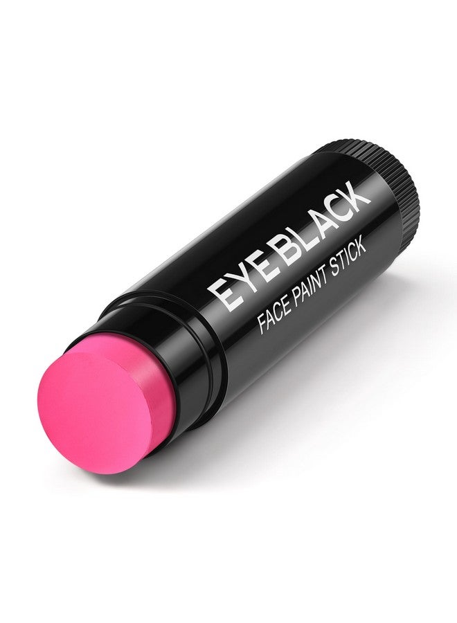 Wismee Baseball Eye Black, Anti-Glare Under Eye Black Sports Grease Stick For Baseball Softball Soccer Lacrosse Hockey Athletes Sports Training, Sports Eye Black Stick (Hot Pink) - Image 1