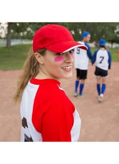 Wismee Baseball Eye Black, Anti-Glare Under Eye Black Sports Grease Stick For Baseball Softball Soccer Lacrosse Hockey Athletes Sports Training, Sports Eye Black Stick (Hot Pink)  - Image 3