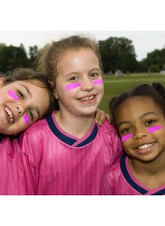 Wismee Baseball Eye Black, Anti-Glare Under Eye Black Sports Grease Stick For Baseball Softball Soccer Lacrosse Hockey Athletes Sports Training, Sports Eye Black Stick (Hot Pink)  - Image 2
