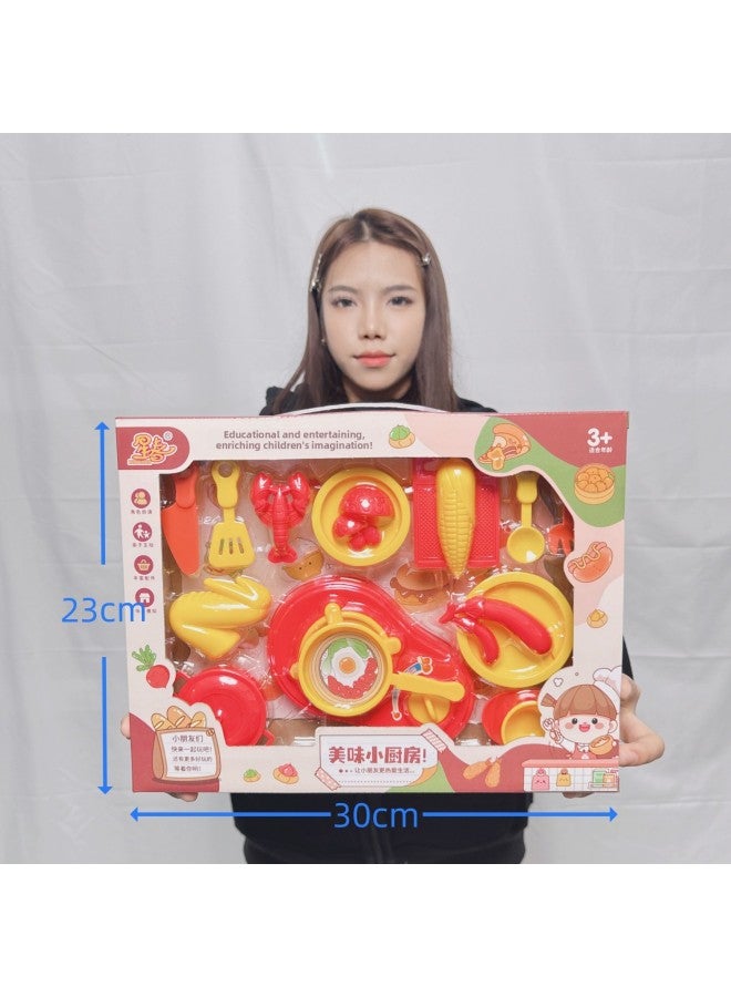 Girls Toys Play House Simulation Mini Kitchen Supermarket Cash Register Educational Toys Wholesale Stall Gift