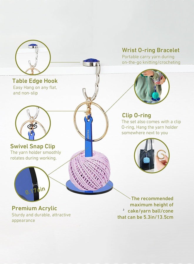 Portable Yarn Handheld Knitting Support - Image 2