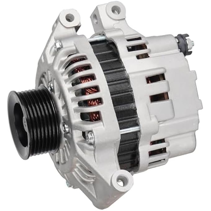 ILONPA Alternator Replacement Compatible with 2002 2003 2004 2005 2006 Acura RSX, 2002 2003 2004 2005 2006 Honda CR-V Replace 90-27-3315N - Image 1