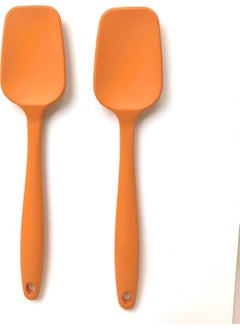 Bybirgül Large Size Silicone Fireproof Non-Stick Flat Spatula Orange Set of 2 - pzsku/Z59125A808F7DC17241FEZ/45/_/1725725107/af314fa8-fe1f-45b5-8fab-5c359e32f664