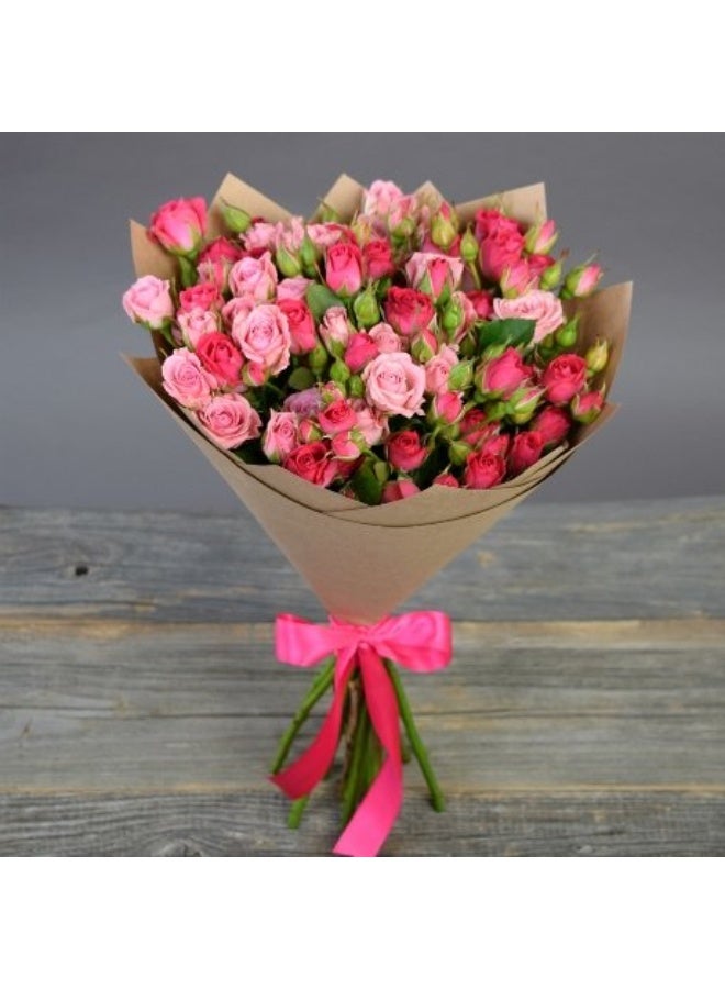 Carmel Flowers Pink  Baby