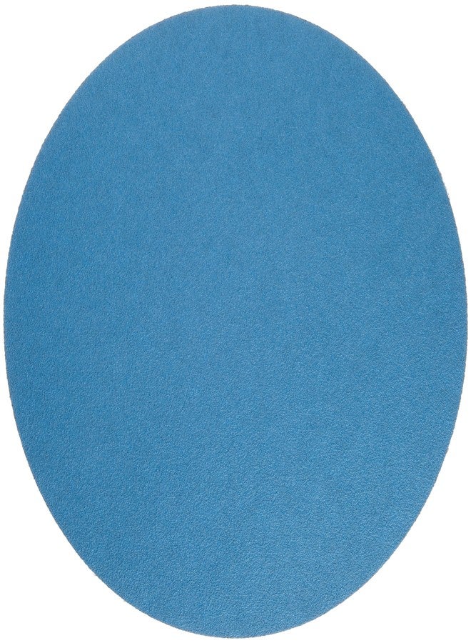 Norton BlueFire R821P Large Diameter Abrasive Disc, Cloth Backing, Pressure Sensitive Adhesive, Zirconia Alumina, 12" Diameter, Grit 60 (Pack of 1) - Image 1