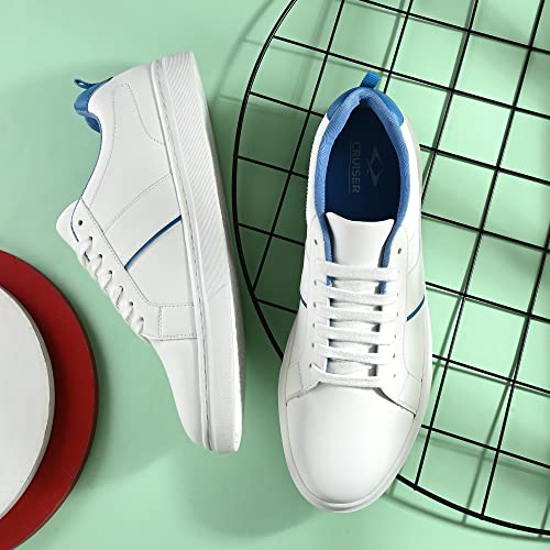 Cruiser Sneakers for Men | Stylish and Sleek Design | Lightweight & Comfortable |Casual Outfits for Boys | Durable Casual Footwear 2525 11 UK (2525-5) - Image 2