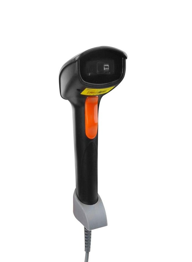 Posunitech USB Laser 2D Barcode Scanner Wired Handheld Bar Code Scanner Reader Black Fast and Accurate - Image 1
