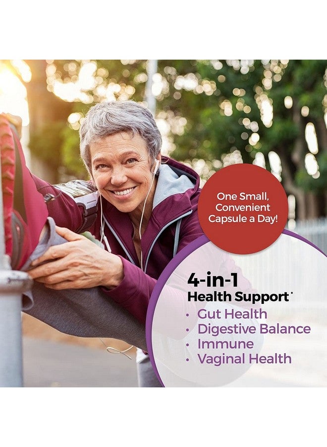 Vital Planet Vital Flora Women 55+ Daily Shelf Stable Probiotic 60 Billion Digestive Support Probiotics For Women With Prebiotic Fiber 30 Capsule - Image 4