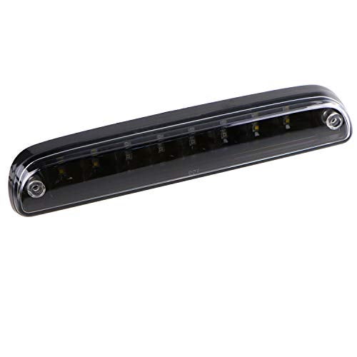 Bomusou LED Third 3rd Brake Light, High Mount Stop Light Fit for Ford F250 F350 Super Duty (99-16), for Ford Explorer (01-05), for Ford Ranger (93-11), for Mazda (94-10) (Black Housing Clear Lens) - Image 4