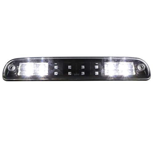 Bomusou LED Third 3rd Brake Light, High Mount Stop Light Fit for Ford F250 F350 Super Duty (99-16), for Ford Explorer (01-05), for Ford Ranger (93-11), for Mazda (94-10) (Black Housing Clear Lens) - Image 2