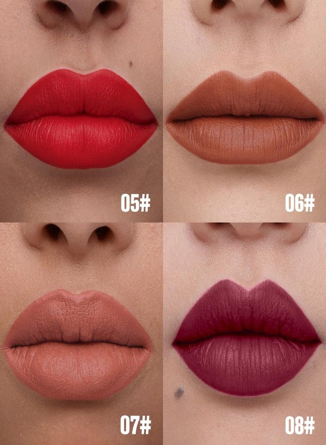 PHOFAY LIP LINER+LIPSTICK PEN-Multi-Functional Lip Liner - 3D Plump Effect, Glaze Compatible, Long-Lasting & Smudge-Proof, Vegan Formula (8 COLORS) - Image 5