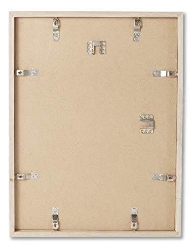 Opposite Wall - 11x17 in - Natural Solid Oak Wood Picture Frame - Lightweight, Versatile & Shatterproof - Wall Hanging Poster or Photo Frame - Wall Decor for Office, Gallery & Home - Image 2