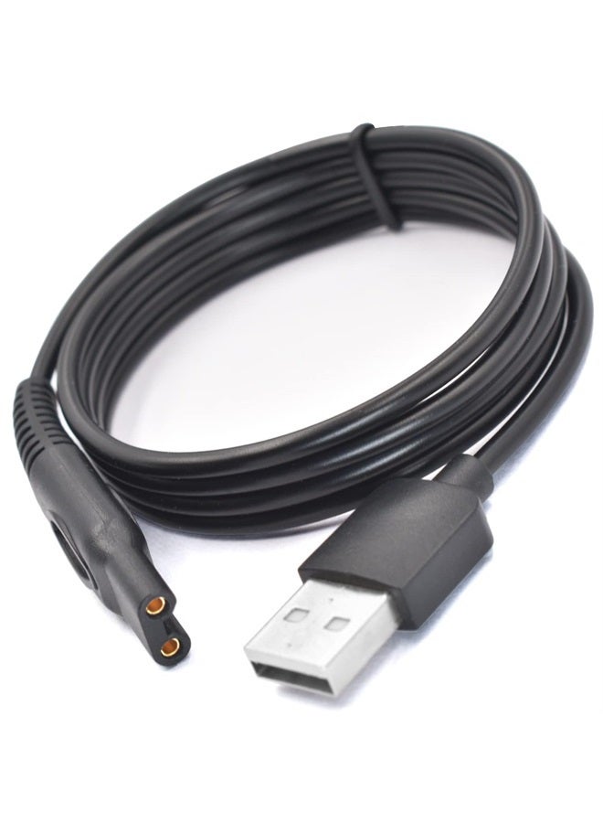 BOEEA Charger Cable Compatible with Brightup/Ufree/VIKICON Beard Trimmer All-in-one multifunctional grooming kit Hair Clippers USB Cable - Image 1