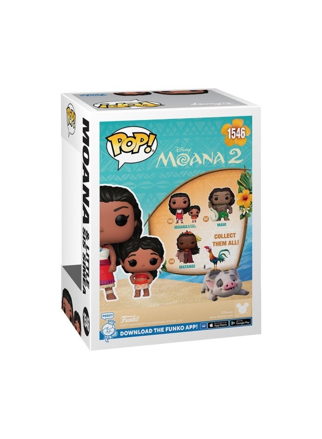 Funko POP! Disney Moana 2 Moana & Little Sis Simea Vinyl Figures (9.6 cm) - Image 3