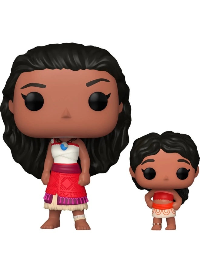 Funko POP! Disney Moana 2 Moana & Little Sis Simea Vinyl Figures (9.6 cm) - Image 2