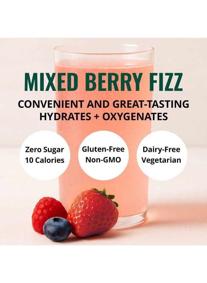 BOOST OXYGEN Next-Level Hydration Packet | Electrolyte & Bicarbonate Super Blend | Supports Healthy Circulation for Hydration, Oxygenation, Occasional Fatigue & Recovery | Mixed Berry (6 Pack) - Image 5