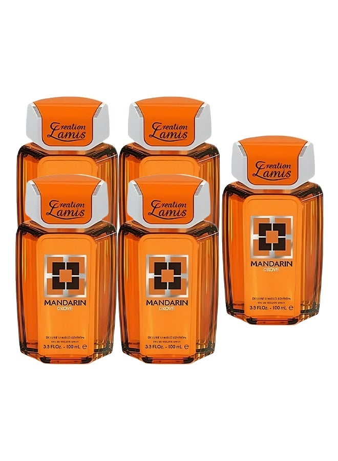 Creation Lamis 5 Pieces Cl Mandarin Grove Perfume For Men 100ml EDT - Image 1