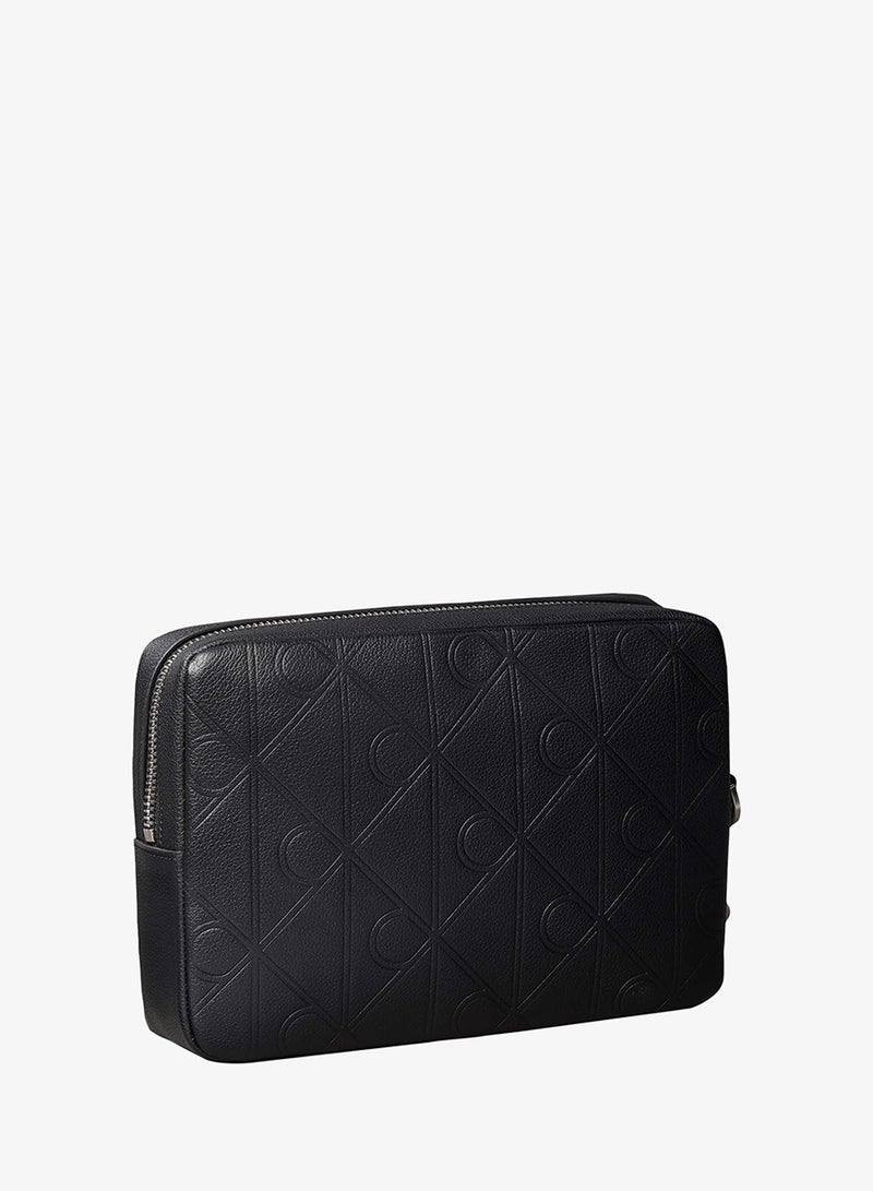 CALVIN KLEIN Embossed Emblem Bracelet Strap Pouch - Image 2