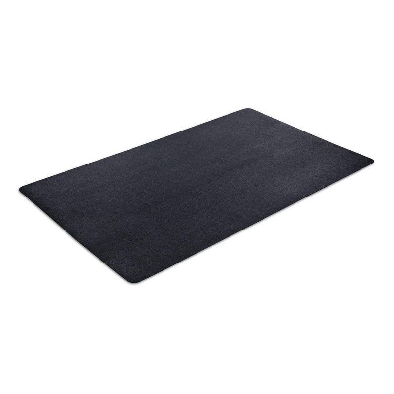 VersaTex Multi-Purpose Recycled Rubber Floor Mat for Indoor or Outdoor Use, Utility Mat for Entryway, Tool Bench, Garage, Under-Sink, Patio, and Door Mat; 36" x 60", Black - Image 1
