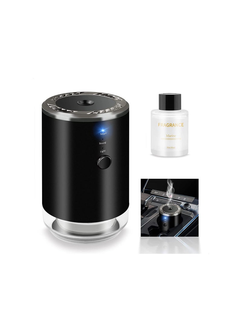 Generic - Car Air Freshener Aromatherapy Diffuser, Automatic Silent Spray Smart Car Fragrance Machine  with Marine Essential Oil Set, Compatible with Other Brand Perfume - Image 1