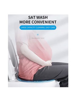 ARNOTEC Sitz Bath for Toilet Seat with Flusher – Postpartum, Hemorrhoid, and Yoni Steam Care – Soaking Basin for Pregnant Women & Inflammation Relief – Fits Most Toilets  - Image 4
