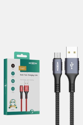 CC81 - Micro Rock Fast Charging Cable, Black - pzsku/Z5913B8595BD3F17C6ECBZ/45/1746232558/d5274f1d-4d4c-453f-8133-947f039f0b62