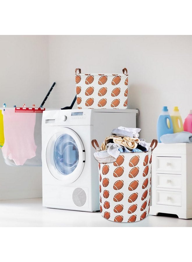 كلوكور سلة تخزين مستطيلة من CLOCOR، سلة تخزين ألعاب الأطفال، سلة هدايا مقاومة للماء، ديكور الغرفة، سلة رف (رجبي) - Image 3