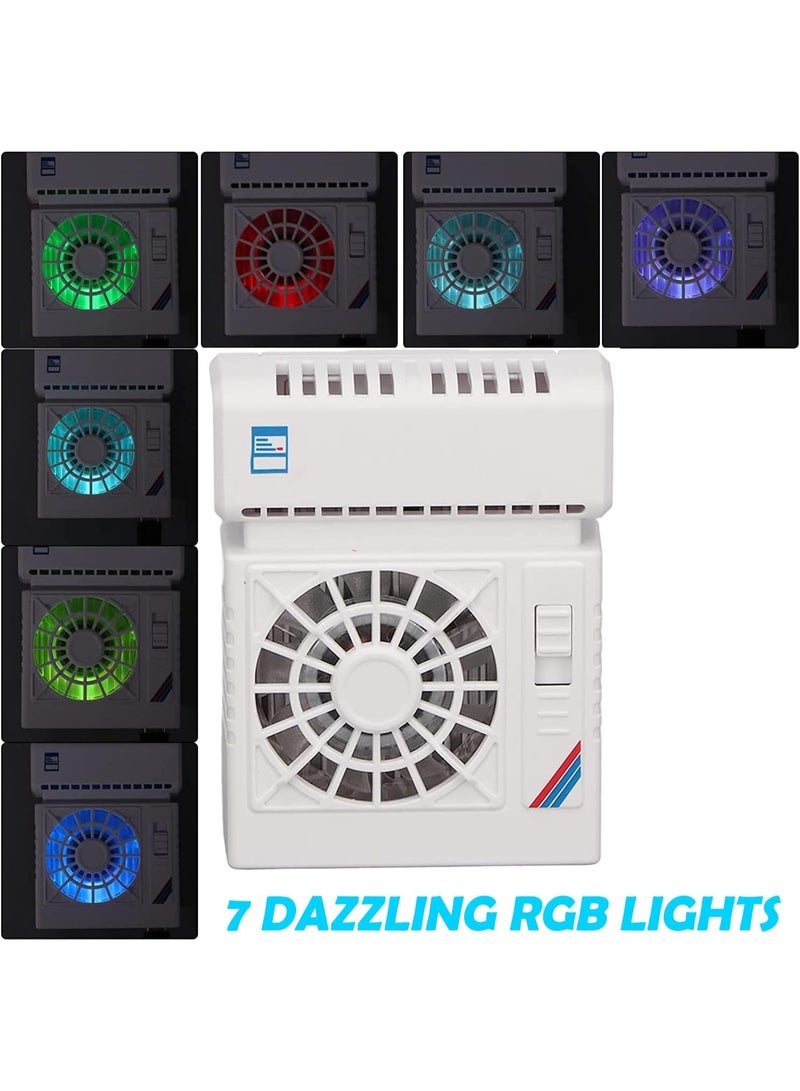 ELTRAZONE Cell Phone Cooler with High-Speed Fan, Variable Frequency Semiconductor Mobile Cooling Device, Gaming Phone Radiator for Live Streaming, Video Watching, and Extended Gameplay - Image 3