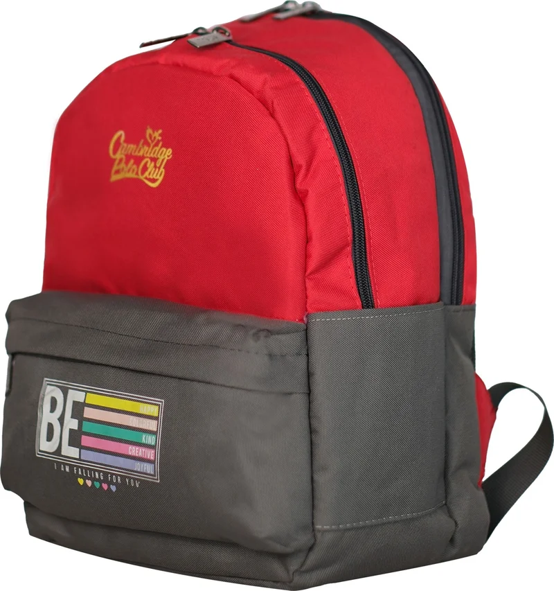 كامبريدج بولو كلوب Be Happy Unisex Children's Kindergarten Bag with Front Pocket