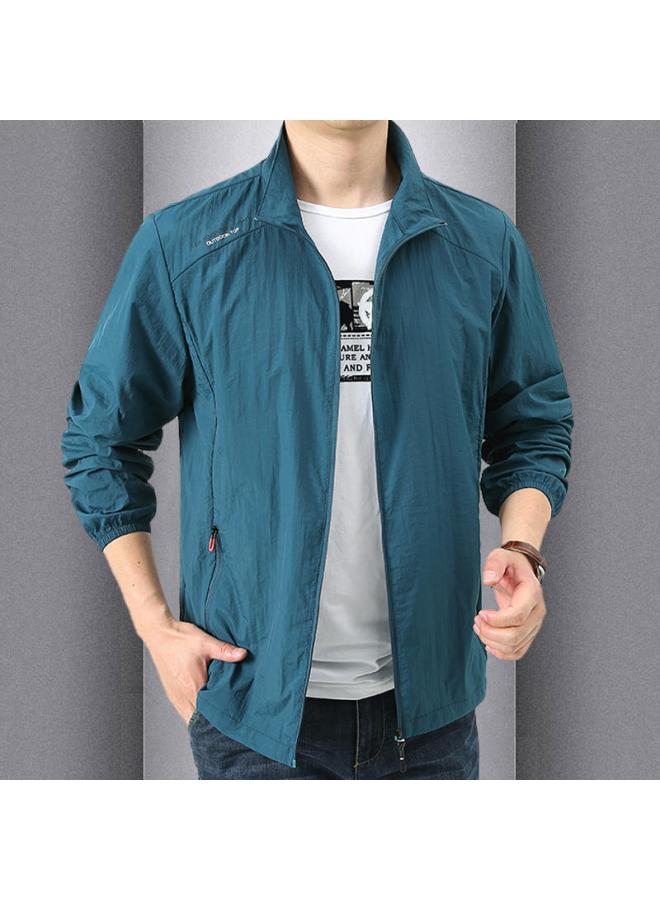 Song Feng Ya Sun-protective Clothing Men's Summer Casual Thin Breathable Outdoor Fishing Riding Sportswear Youth Collar Sun-protective Clothing - Image 2