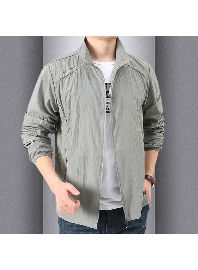 Song Feng Ya Sun-protective Clothing Men's Summer Casual Thin Breathable Outdoor Fishing Riding Sportswear Youth Collar Sun-protective Clothing - Image 3