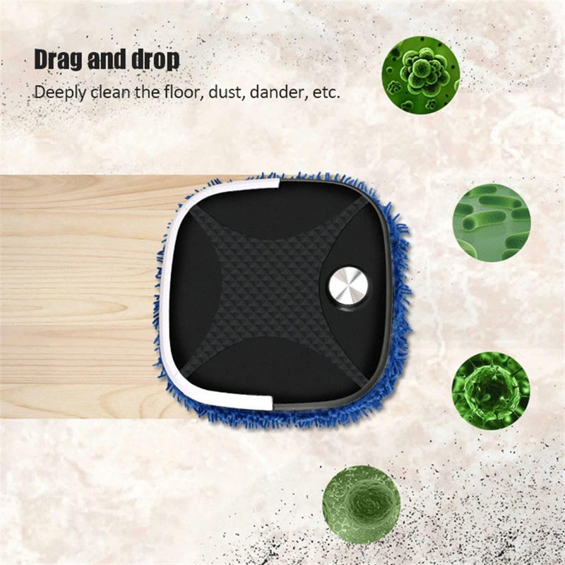 Orlenic Intelligent Robot Floor Cleaner with Vacuum & Mop – 2‑in‑1 Dry and Wet Cleaning for Hard Floors – Built‑In Water Tank Robot Mop with Dust Pickup – Ideal House Cleaning Gift - Image 4