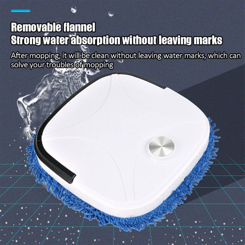 Orlenic Intelligent Robot Floor Cleaner with Vacuum & Mop – 2‑in‑1 Dry and Wet Cleaning for Hard Floors – Built‑In Water Tank Robot Mop with Dust Pickup – Ideal House Cleaning Gift - Image 2