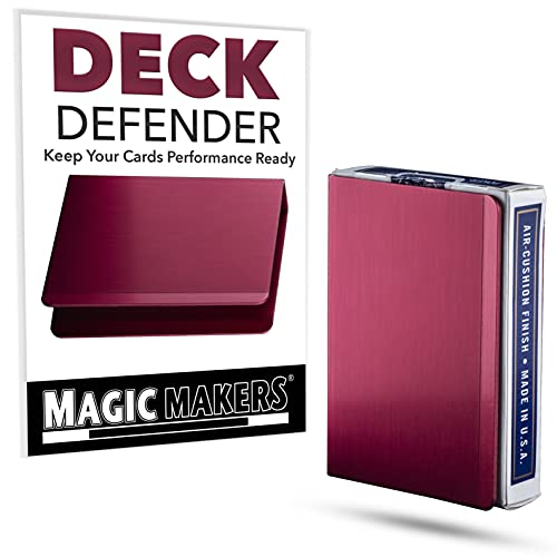 Magic Makers Deck Defender Card Case Ruby Red - Image 1