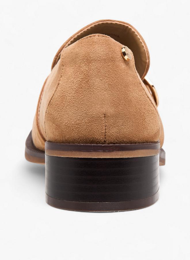 سيليست حذاء نسائي بكعب عريض مزين بإبزيم - Image 5