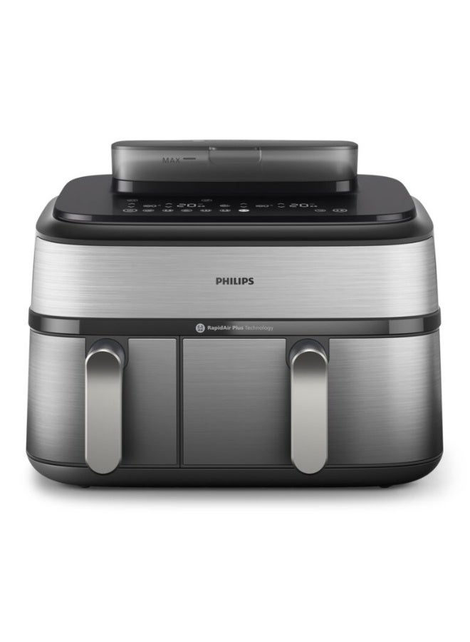Philips 5000 Series Dual Basket Airfryer 9 L 2750 W NA555/00 black - Image 1