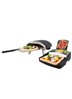 CASDON Ooni Pizza Oven & Topping Station Deluxe Toy Set – Complete Pizza-Making Kit for Little Chefs (3+ Years)  - Image 1
