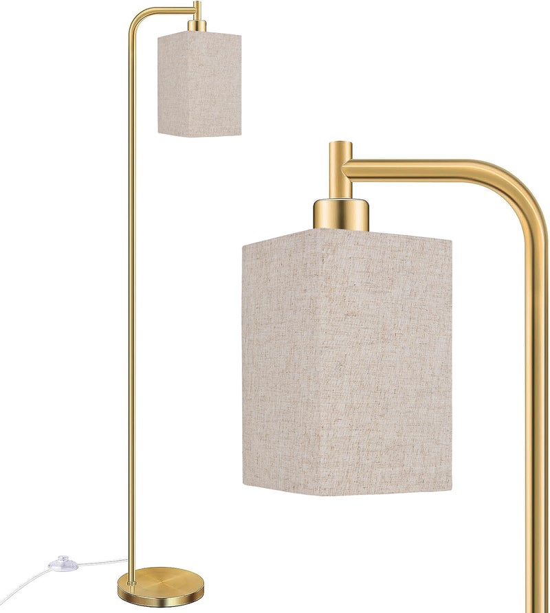 Ruiever Drum Lampshades Set of 2, Natural Linen Lampshades 13" Top x 13" Bottom x 10" High, Easy Assembly Replacement Fabric Lampshades for Table Lamps Floor Lamps, Beige Color Lampshade - Image 4