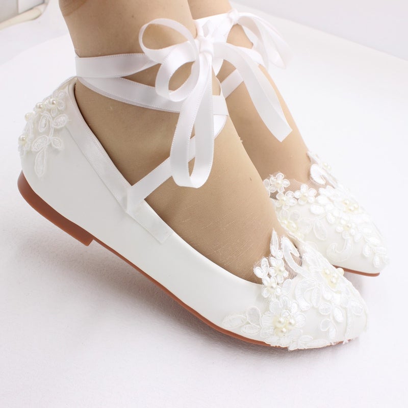 Bridesmaid Wedding Shoes BH100 New flat bottom [standard code]] 