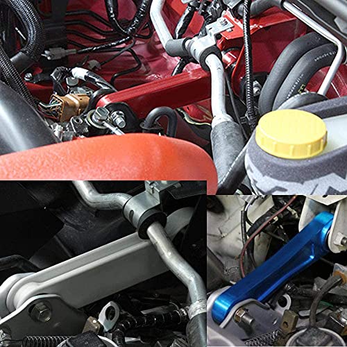 KIMISS Engine Pitch Stop Mount Aluminum Alloy Fit for Impreza 19932018 WRX 20022018STI 20042019 Outback 20002009 Baja 20032006 20002009 and Forester 20092015 - Image 3