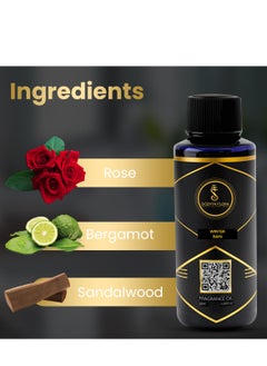 Scenta Flora Winter Rain- Diffuser Aroma Oil - Soothing, Healing, and Relaxing Fragrance for Scent Diffusers - Aromatherapy (50 ml)  - Image 1