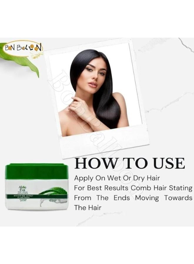 Aloe Eva 2 Pieces Hair Cream With Aloe Vera Extract 45 gm  - Image 2