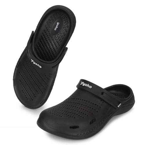 YOHO Classic Clogs for Men | Cushioned Footwear | Lightweight | Waterproof l Stylish - Image 1