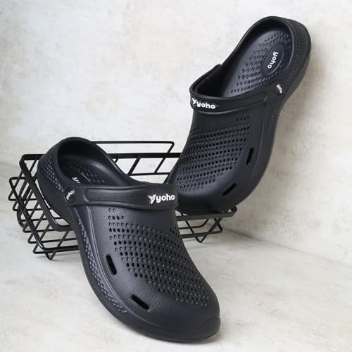 YOHO Classic Clogs for Men | Cushioned Footwear | Lightweight | Waterproof l Stylish - Image 2