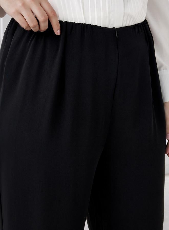 Ulla Popken Plus Size Ulla Popken Trousers with Zip Closure - Image 4