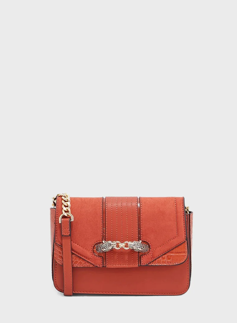 TOPSHOP Cheetah Crossbody